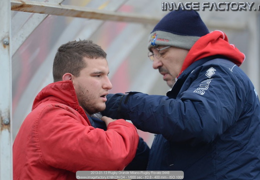 2013-01-13 Rugby Grande Milano-Rugby Rovato